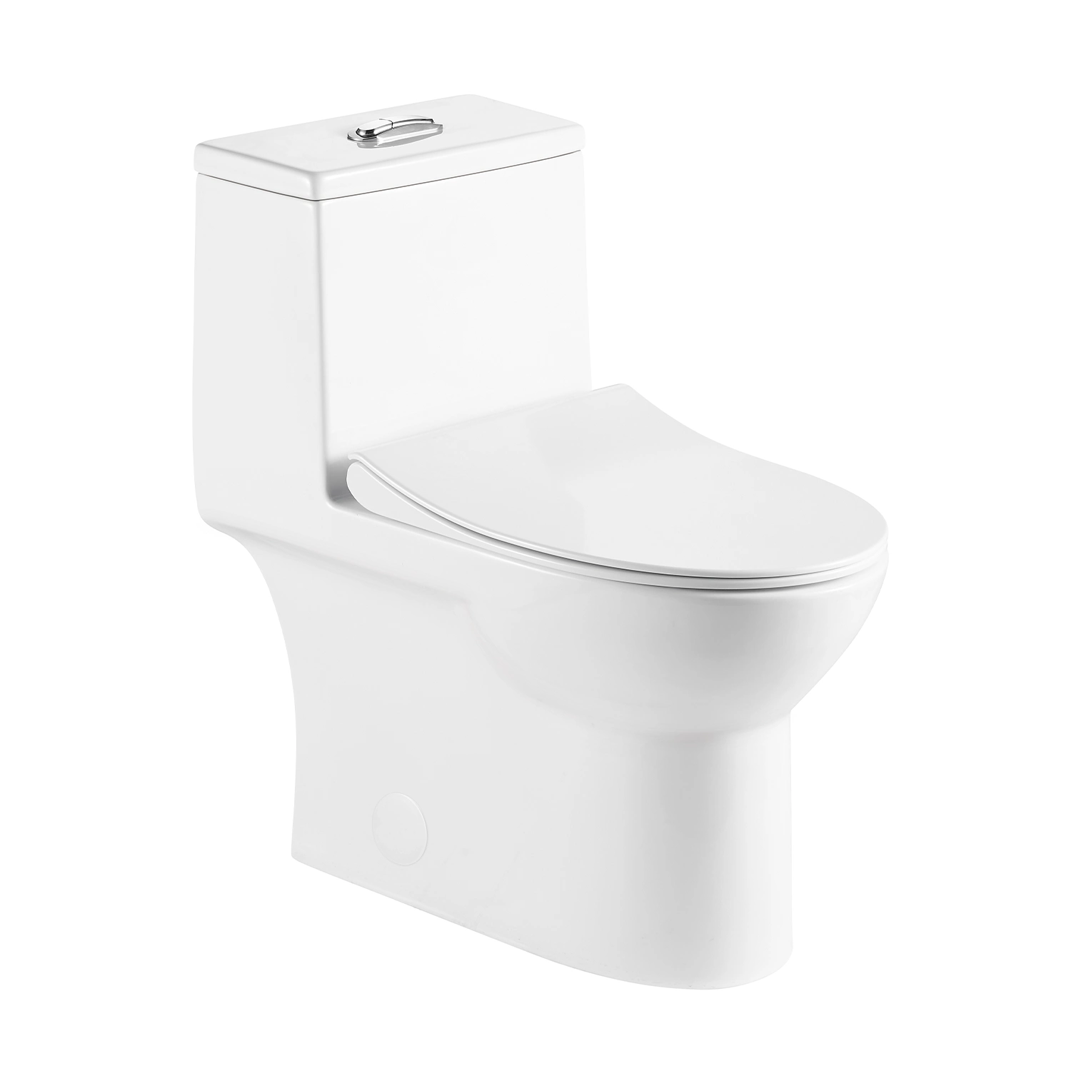 ceramic skirted one-piece elongated toilet - MA-2079, Produced by chaozhou meilong ceramics